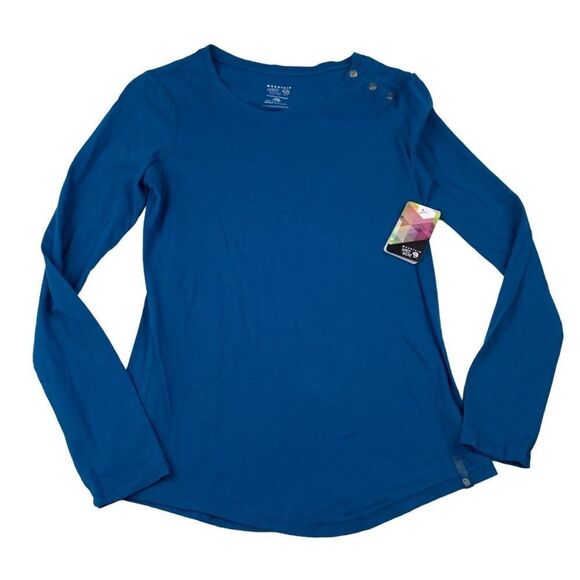 NWT Mountain Hardwear Long Sleeve Tee Small - Picture 1 of 7